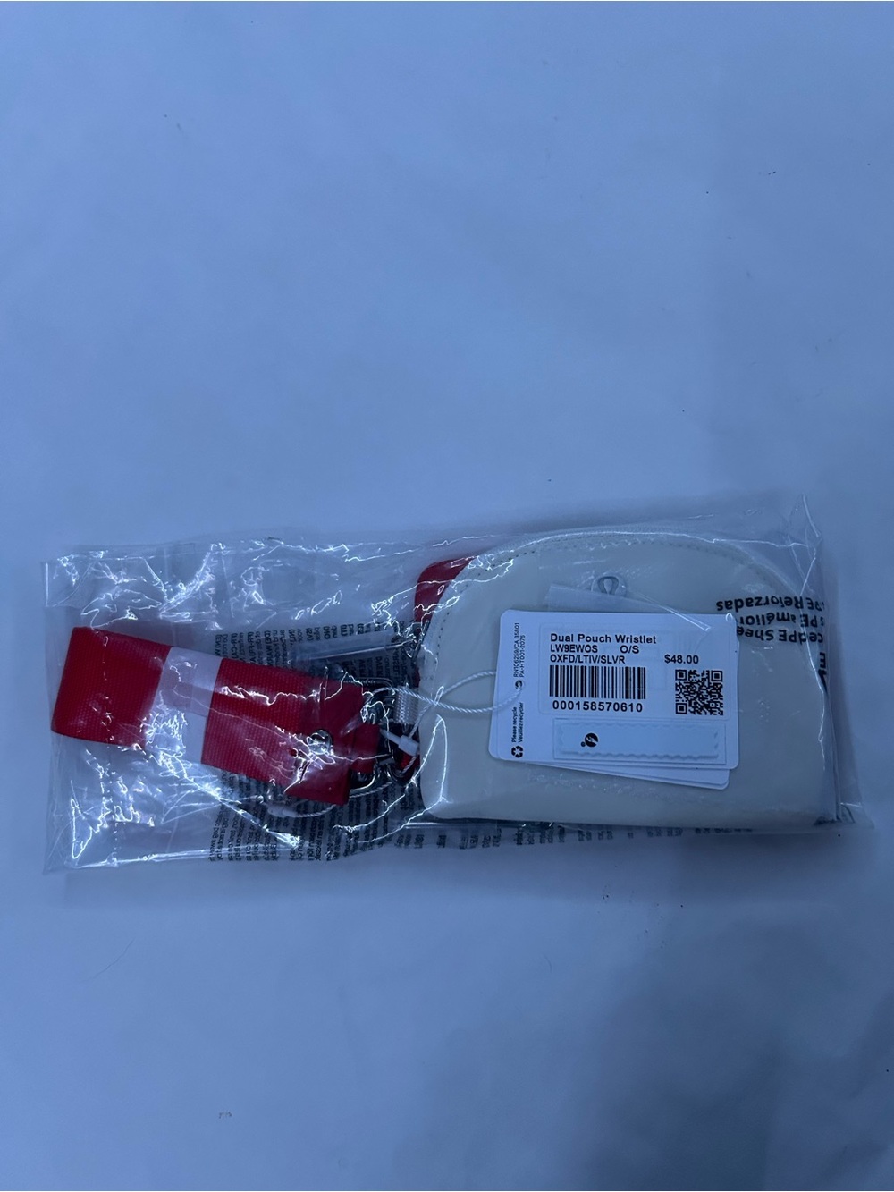 Brand New Lululemon wallet with wristband